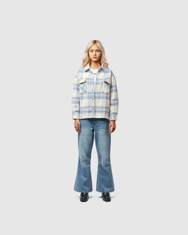 W&R Horizon Check Shacket