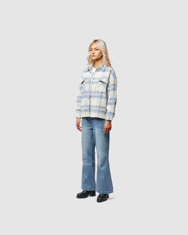 W&R Horizon Check Shacket