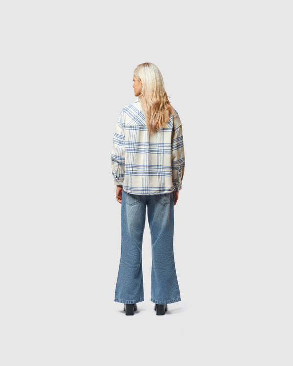 W&R Horizon Check Shacket