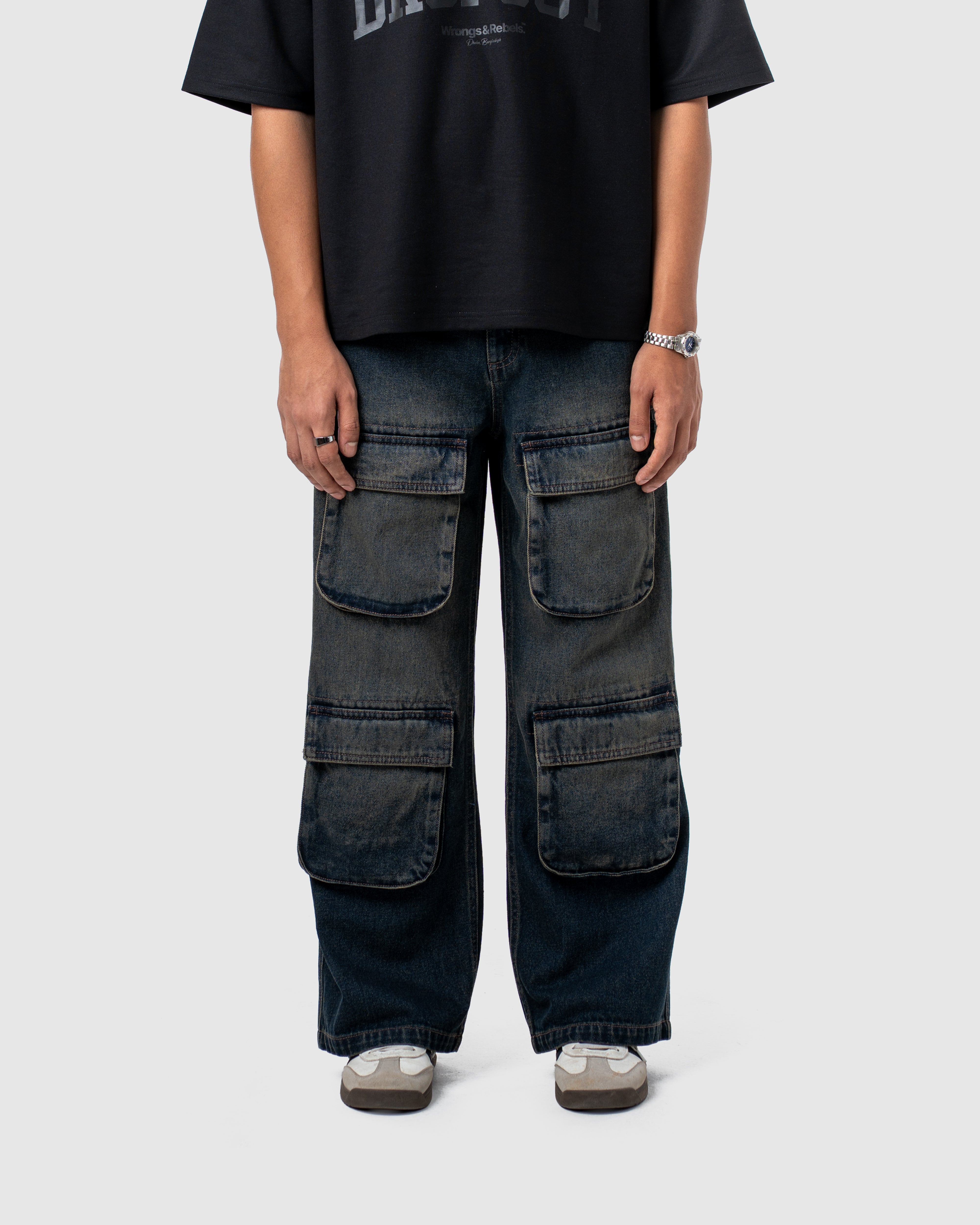 W&R Raw Denim Cargo