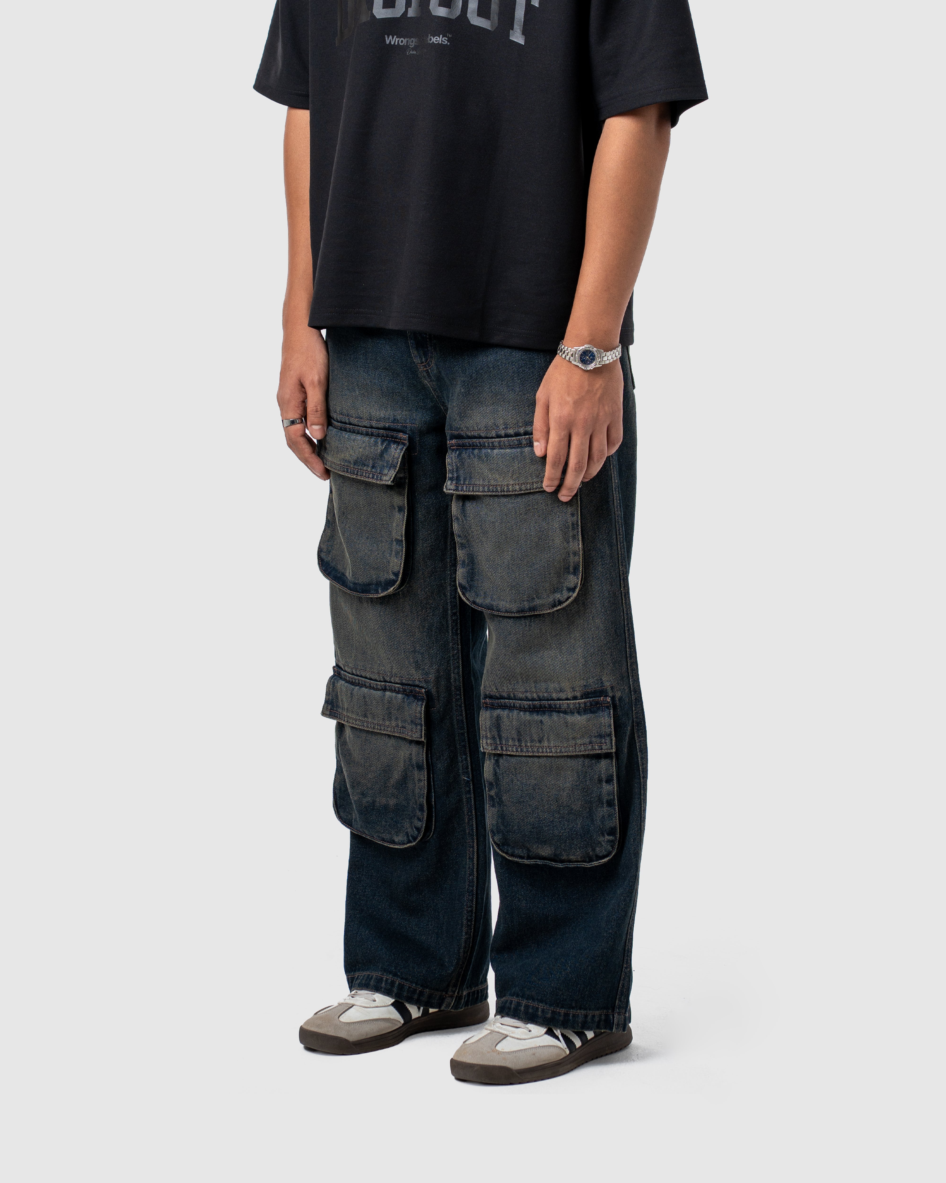 W&R Raw Denim Cargo