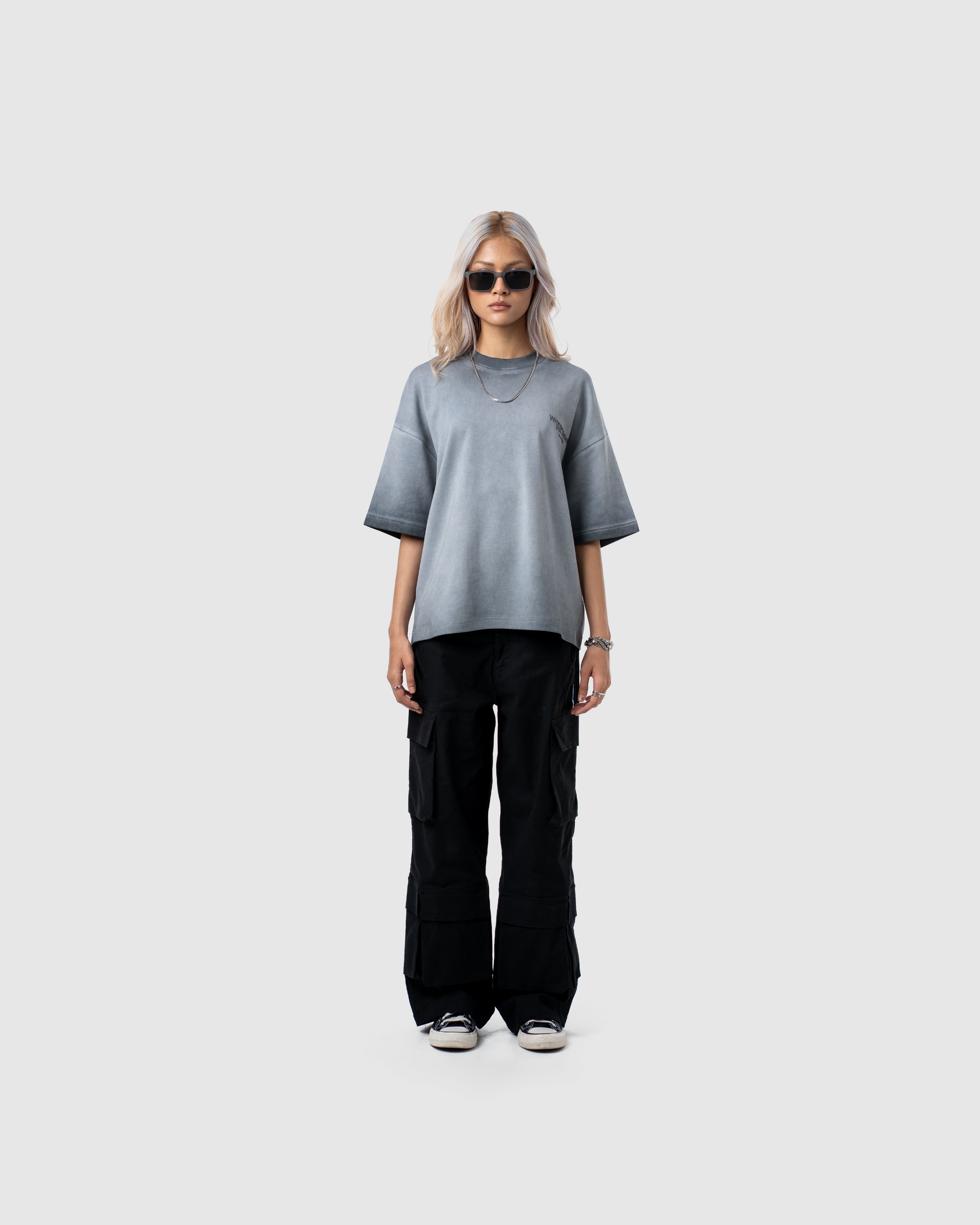 W&R Storm Gray Boxy T-Shirt