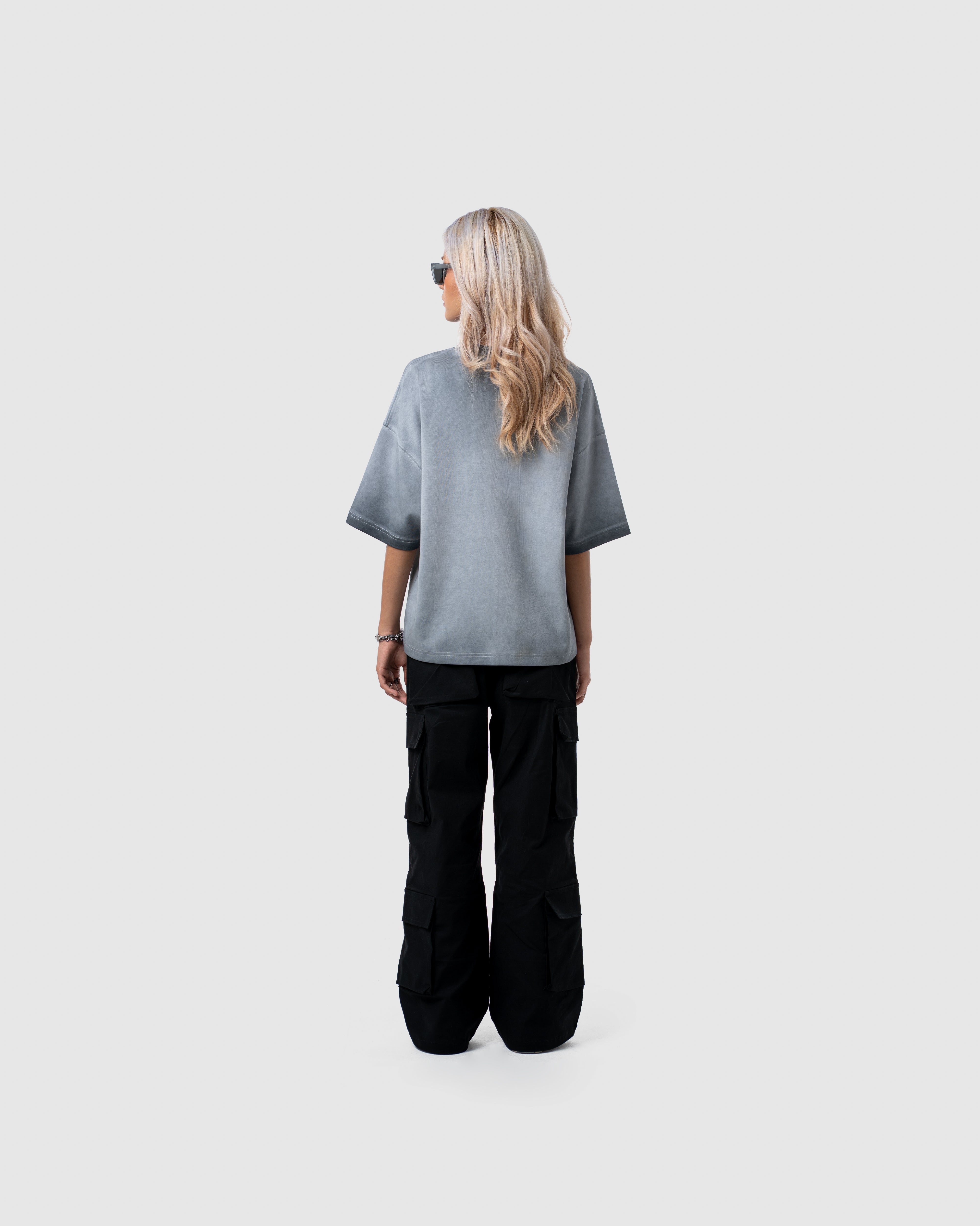 W&R Storm Gray Boxy T-Shirt