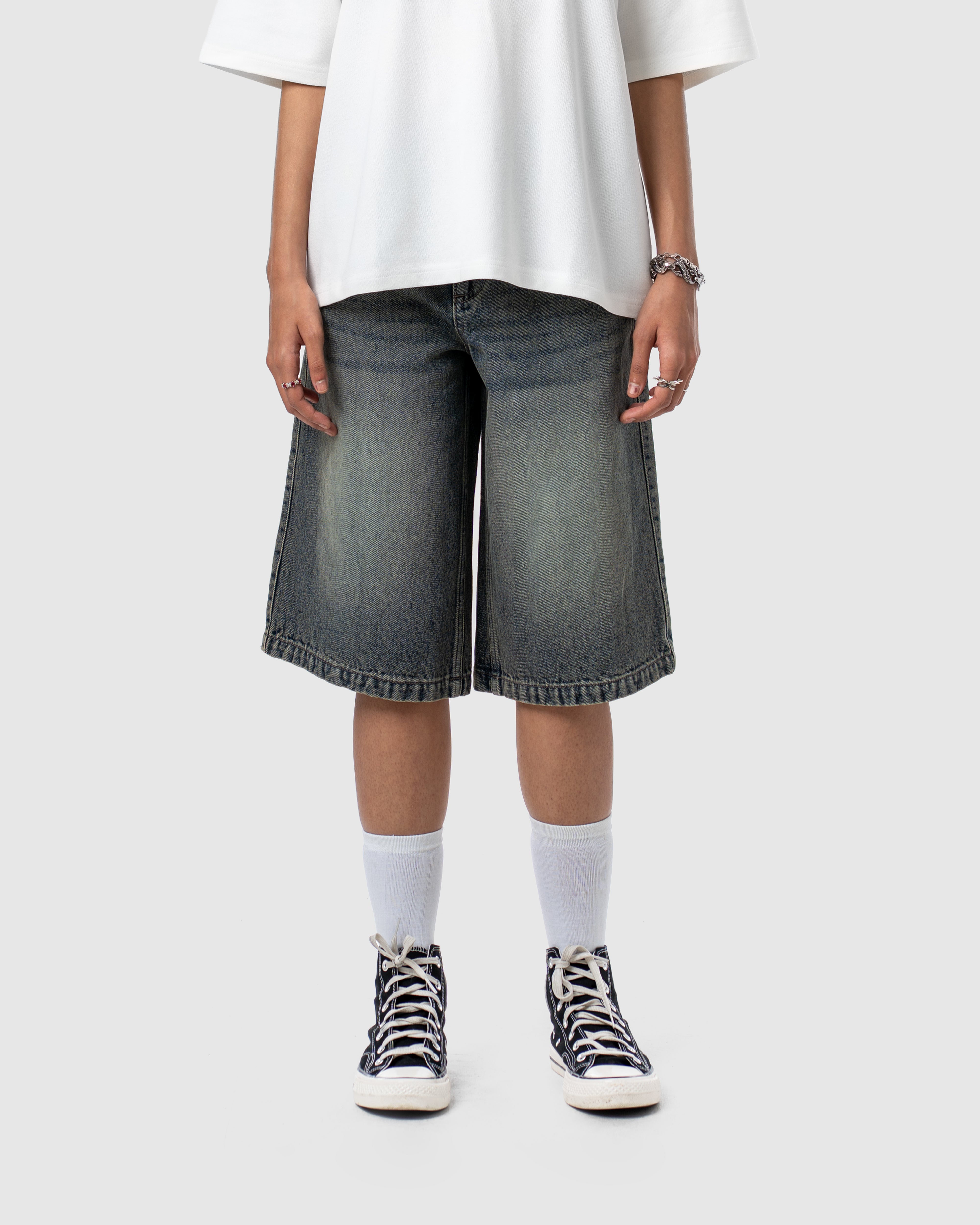 W&R Tinted Grey Jorts