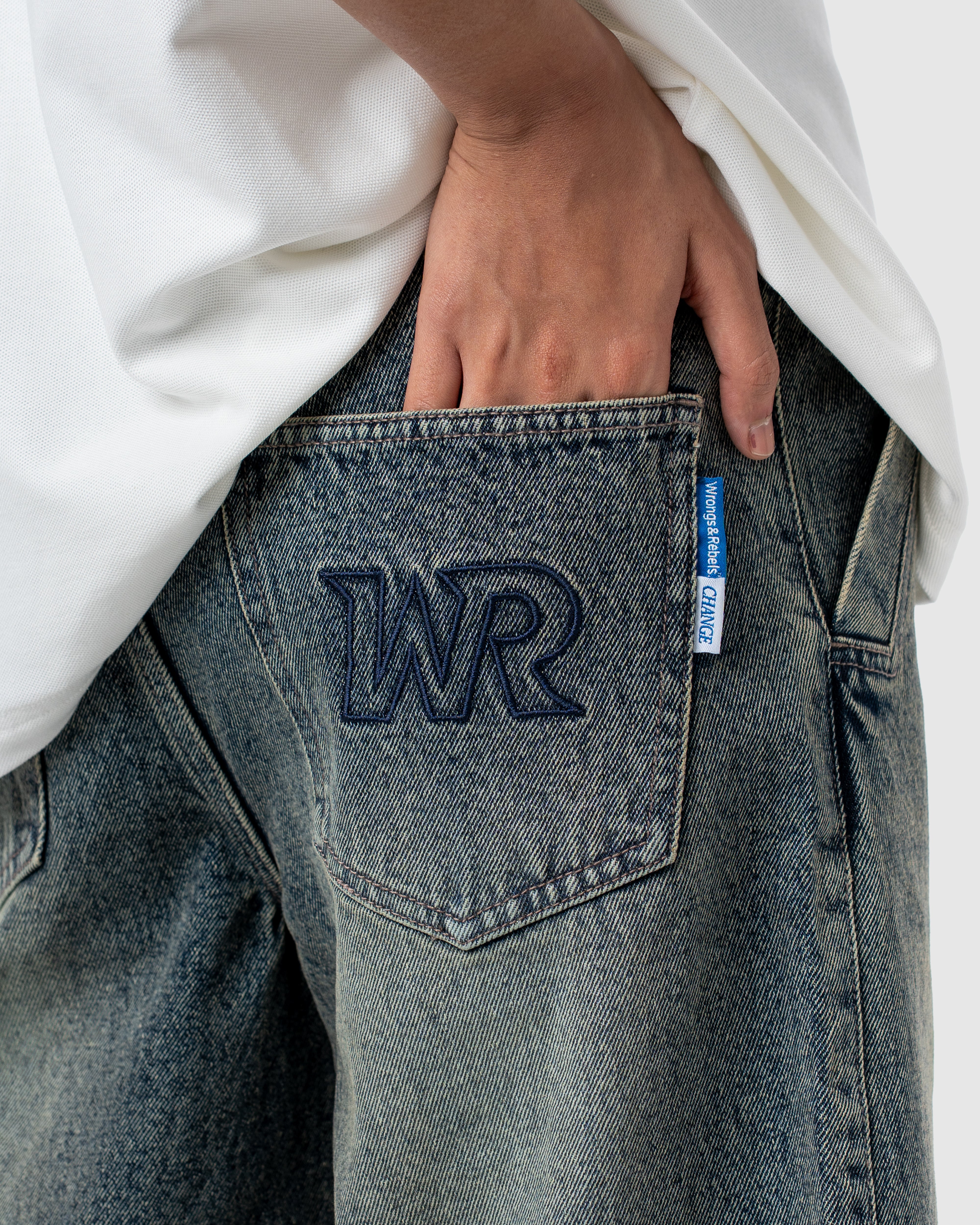 W&R Tinted Grey Jorts