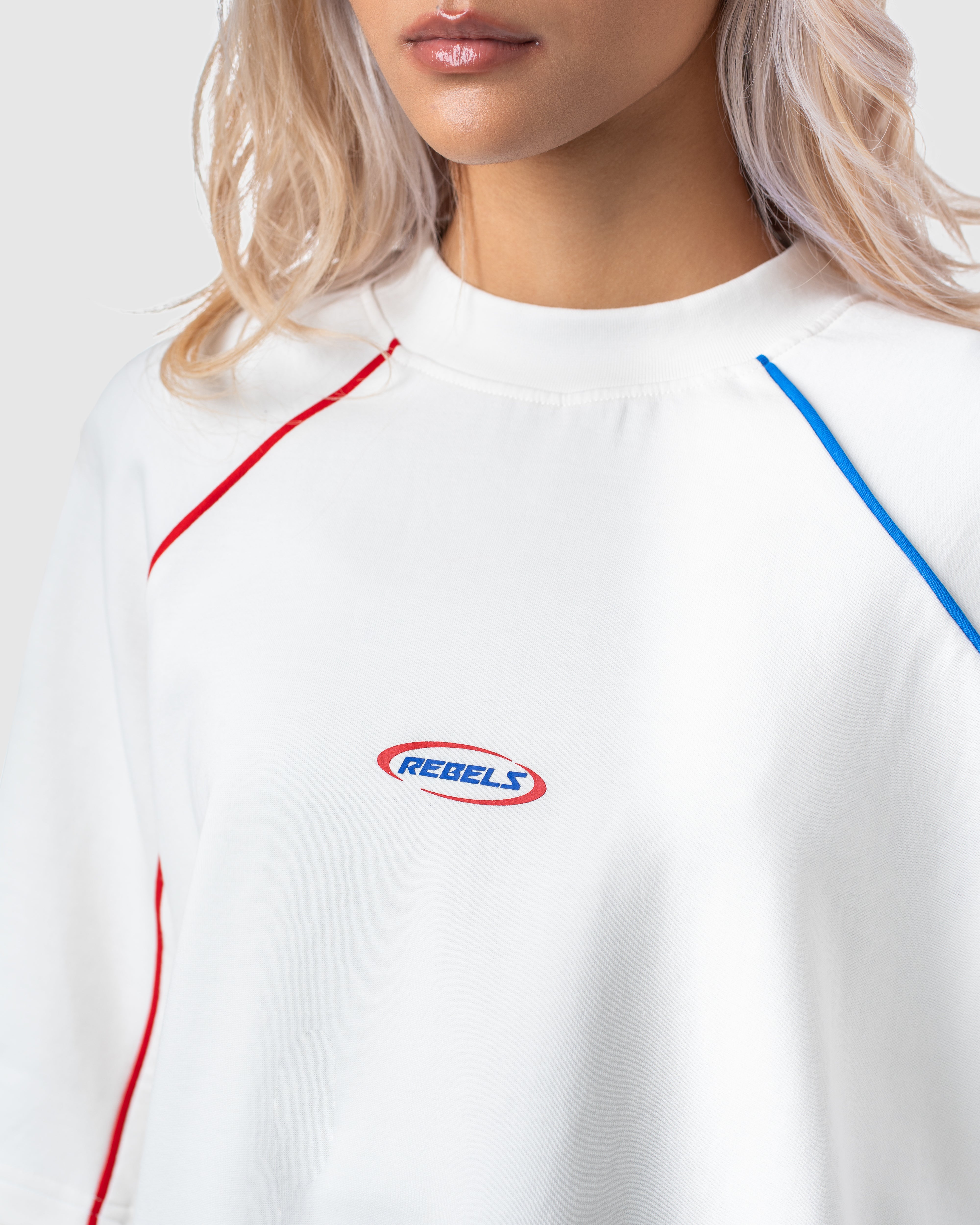 W&R White Old School Boxy T-Shirt