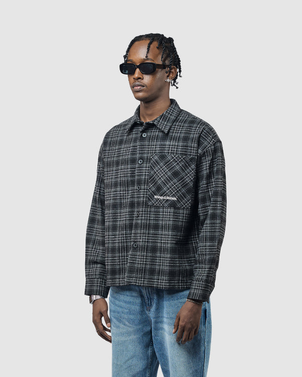 W&R Earth Boxy Check Shirt