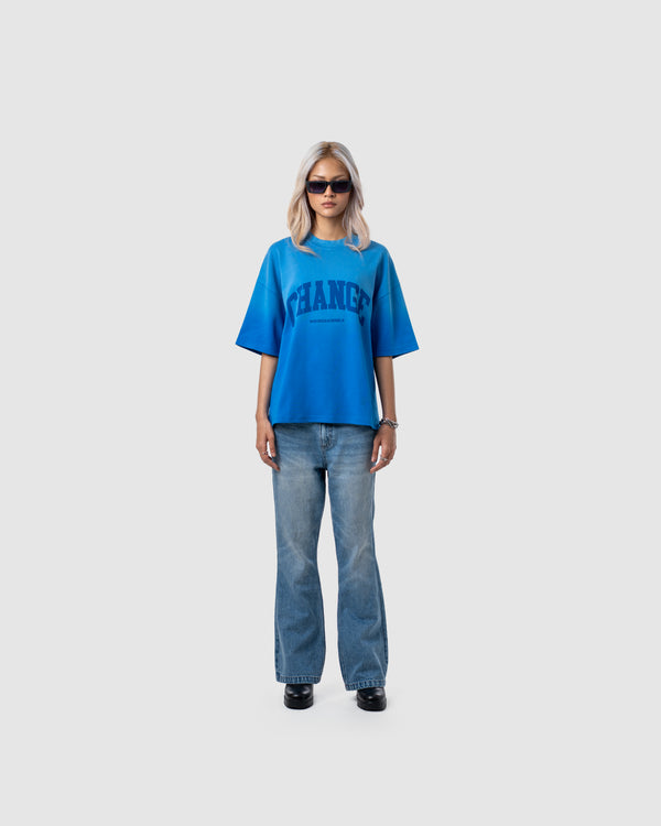 W&R Absolute Blue Boxy T-Shirt