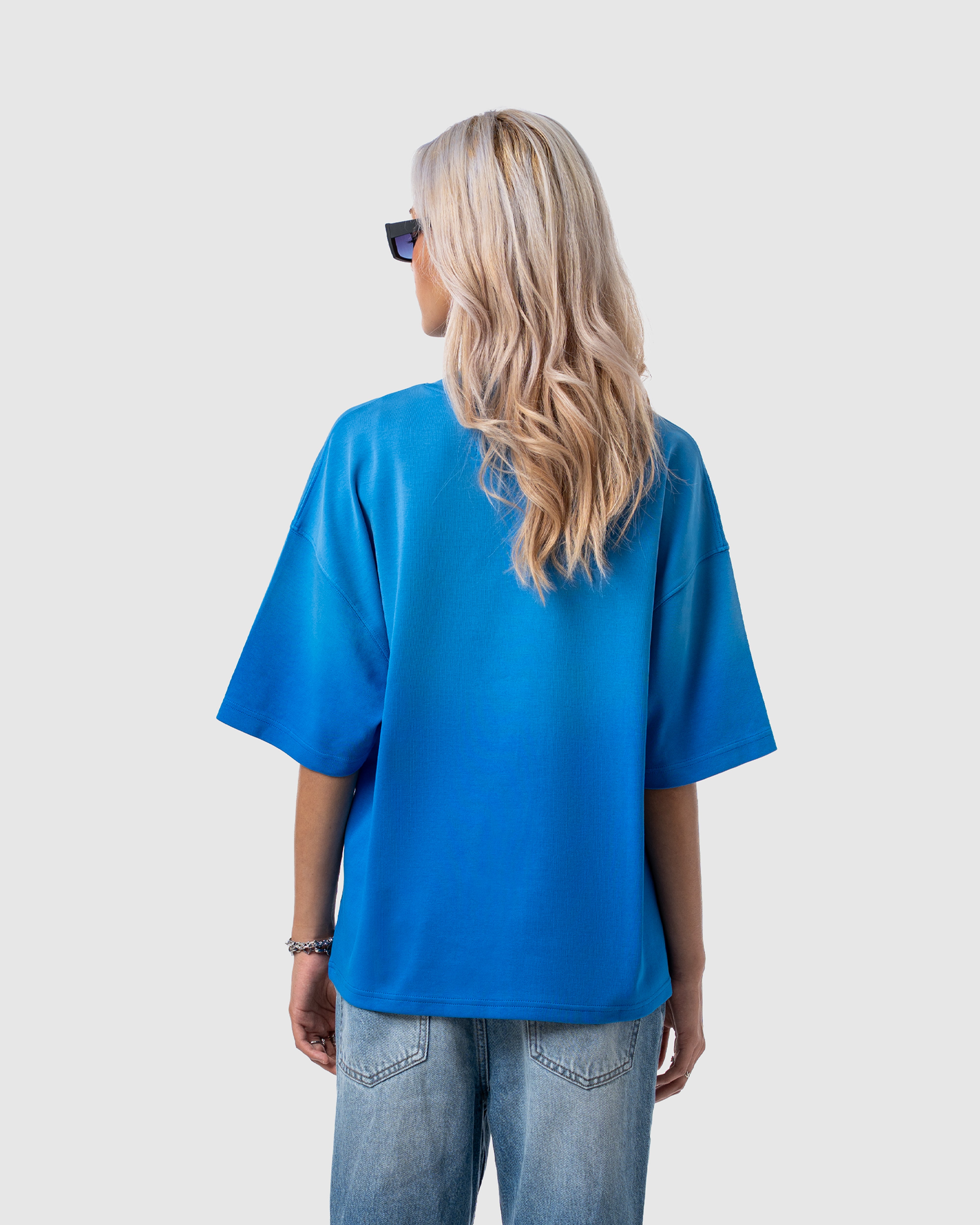 W&R Absolute Blue Boxy T-Shirt