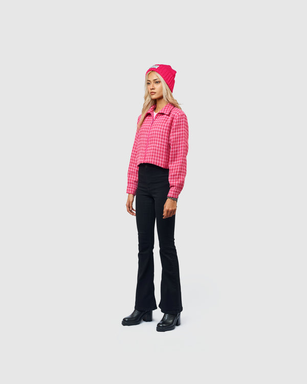 W&R Very Pink Crop Jacket (Women)