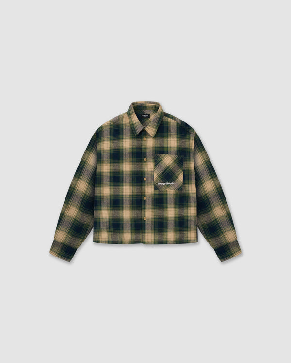 W&R Forest Boxy Check Shirt