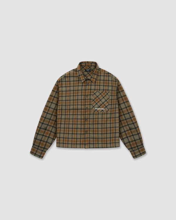 W&R Soil Boxy Check Shirt