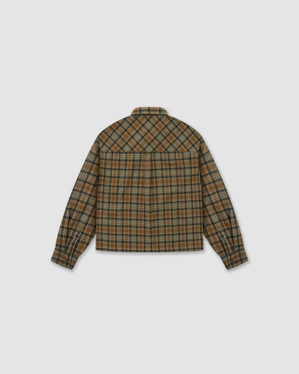 W&R Soil Boxy Check Shirt