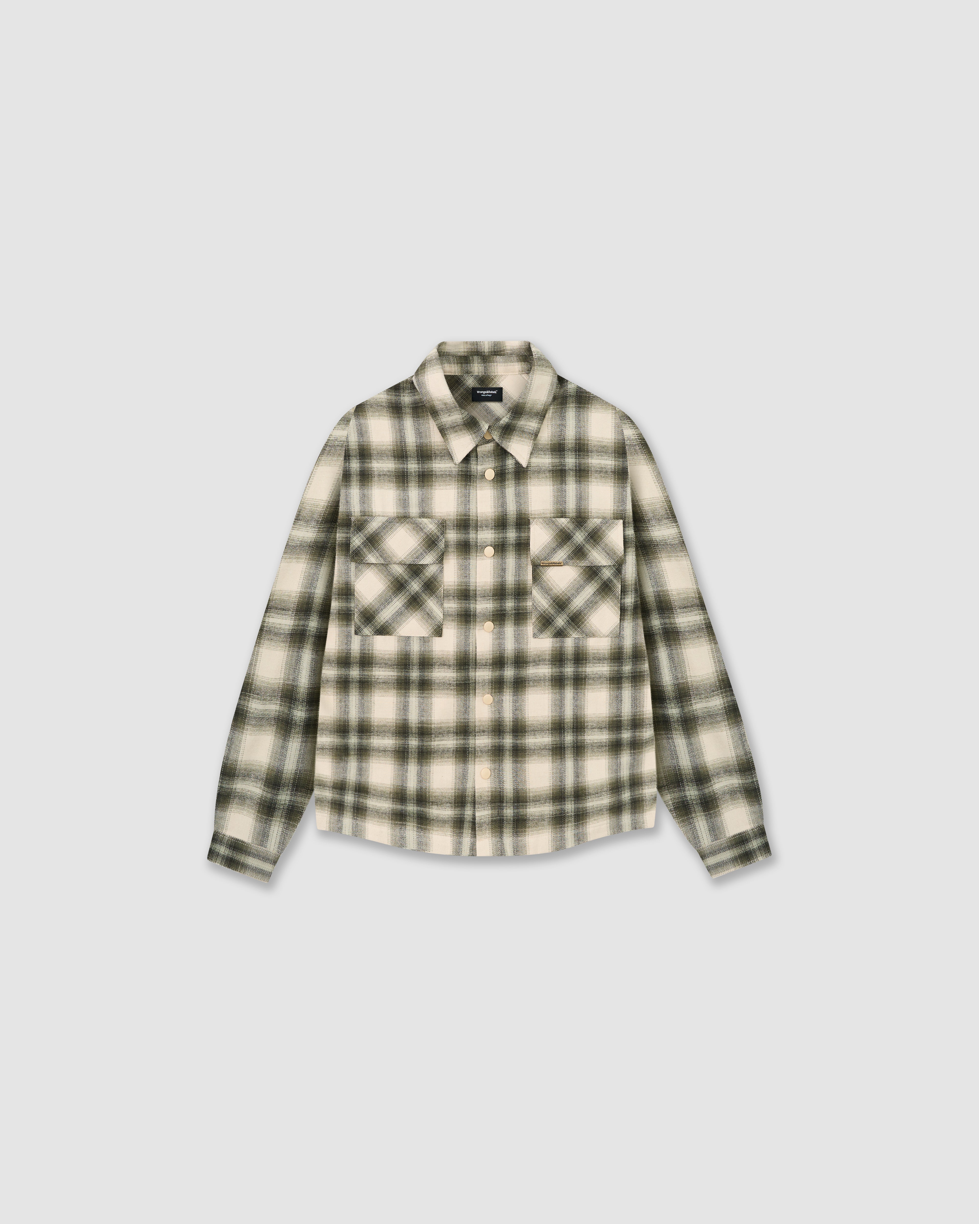 W&R Canvas Check Shacket