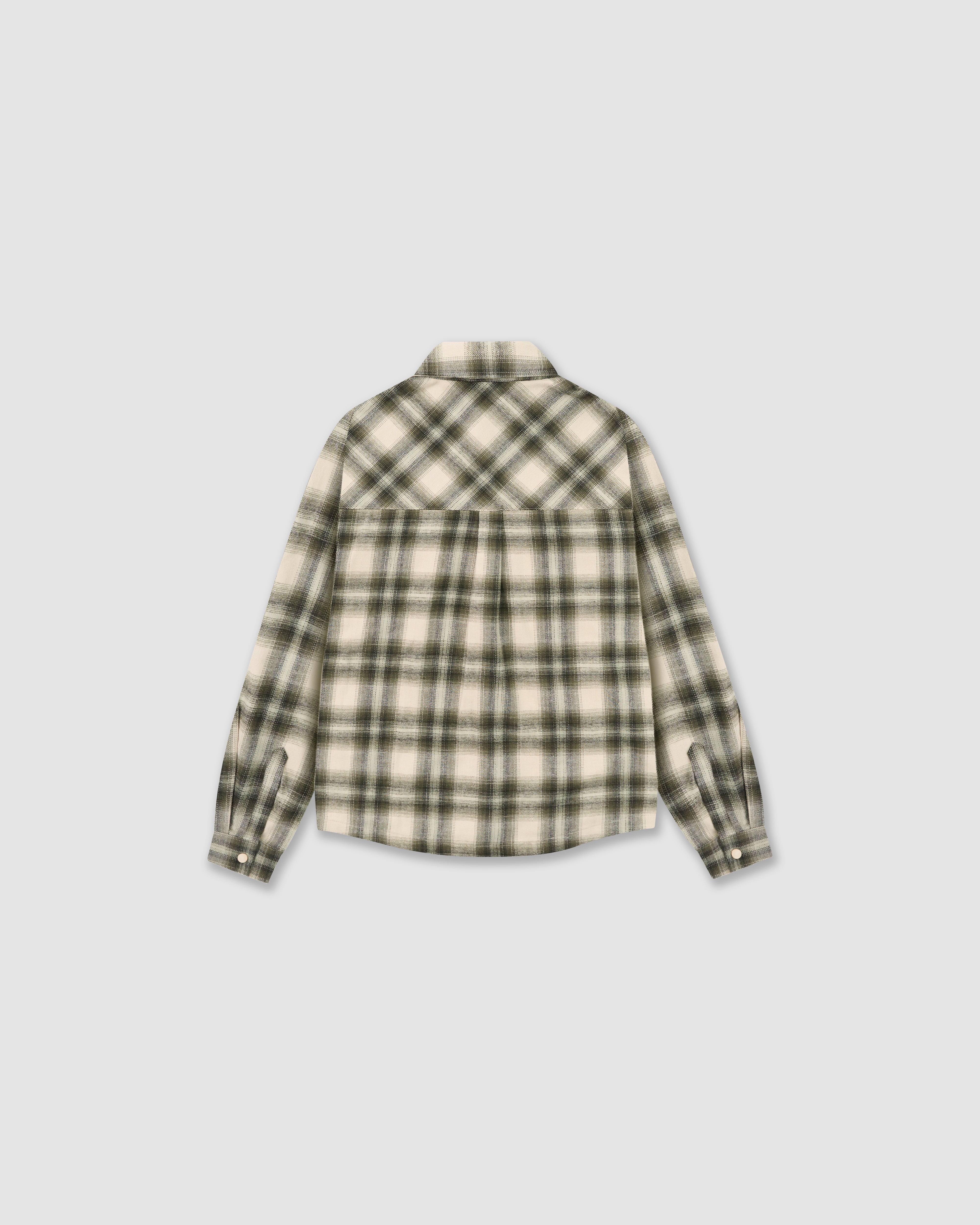 W&R Canvas Check Shacket