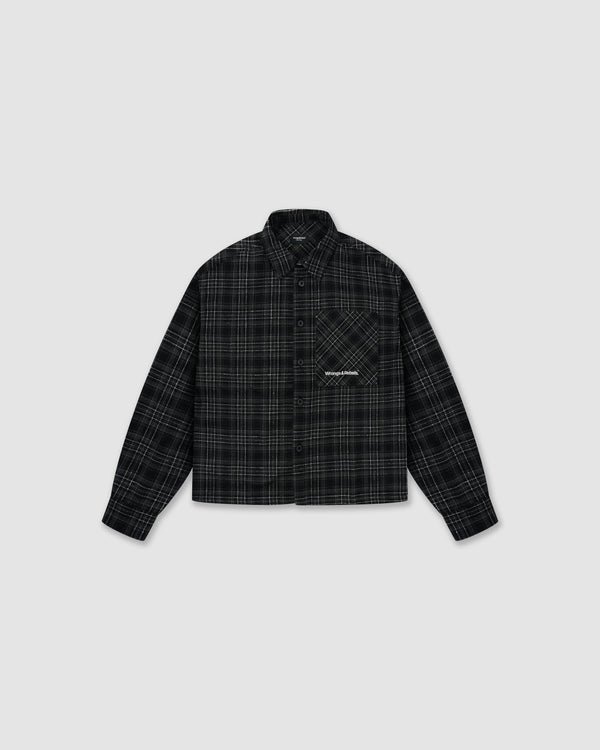 W&R Earth Boxy Check Shirt