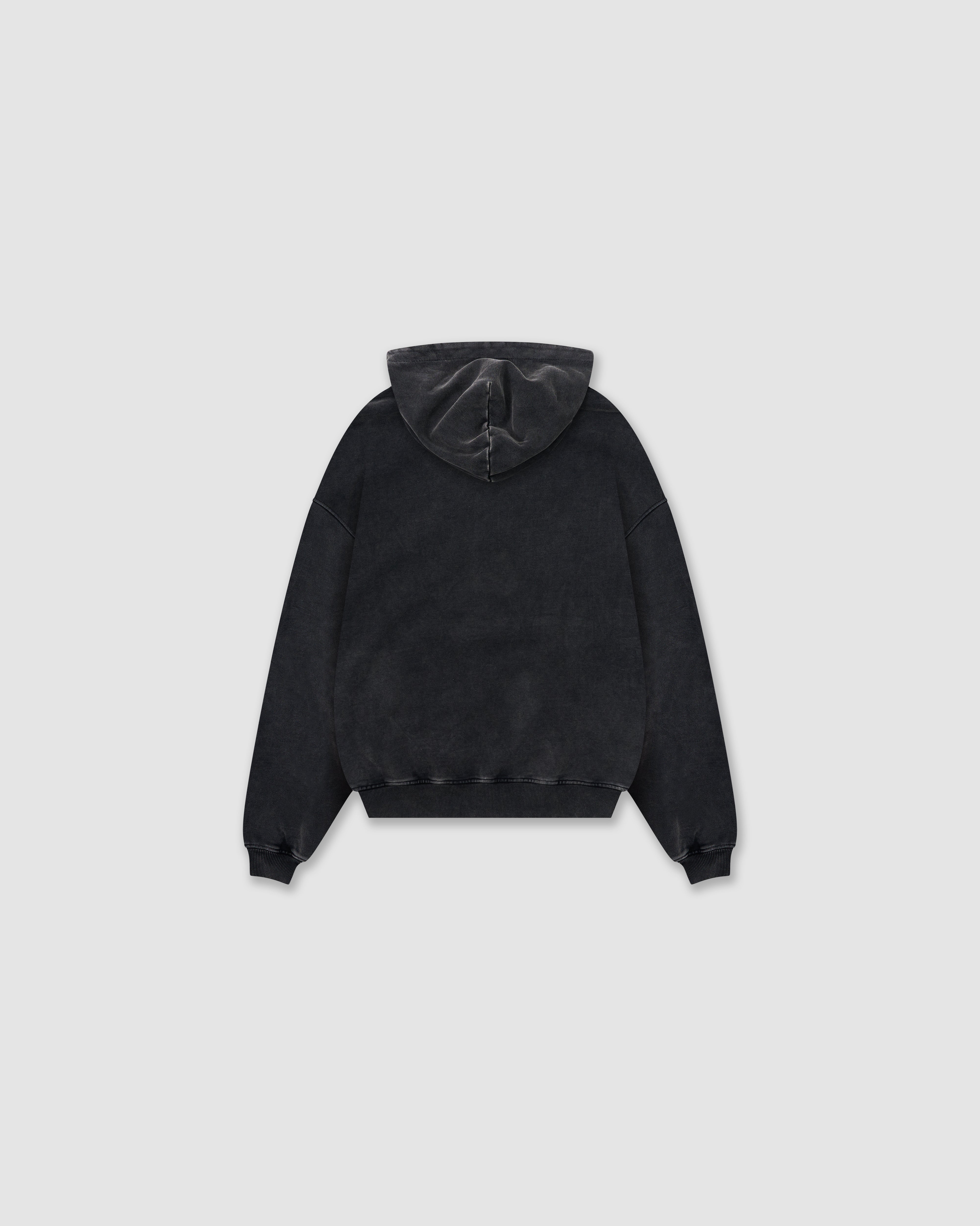 W&R Charcoal Boxy Hoodie
