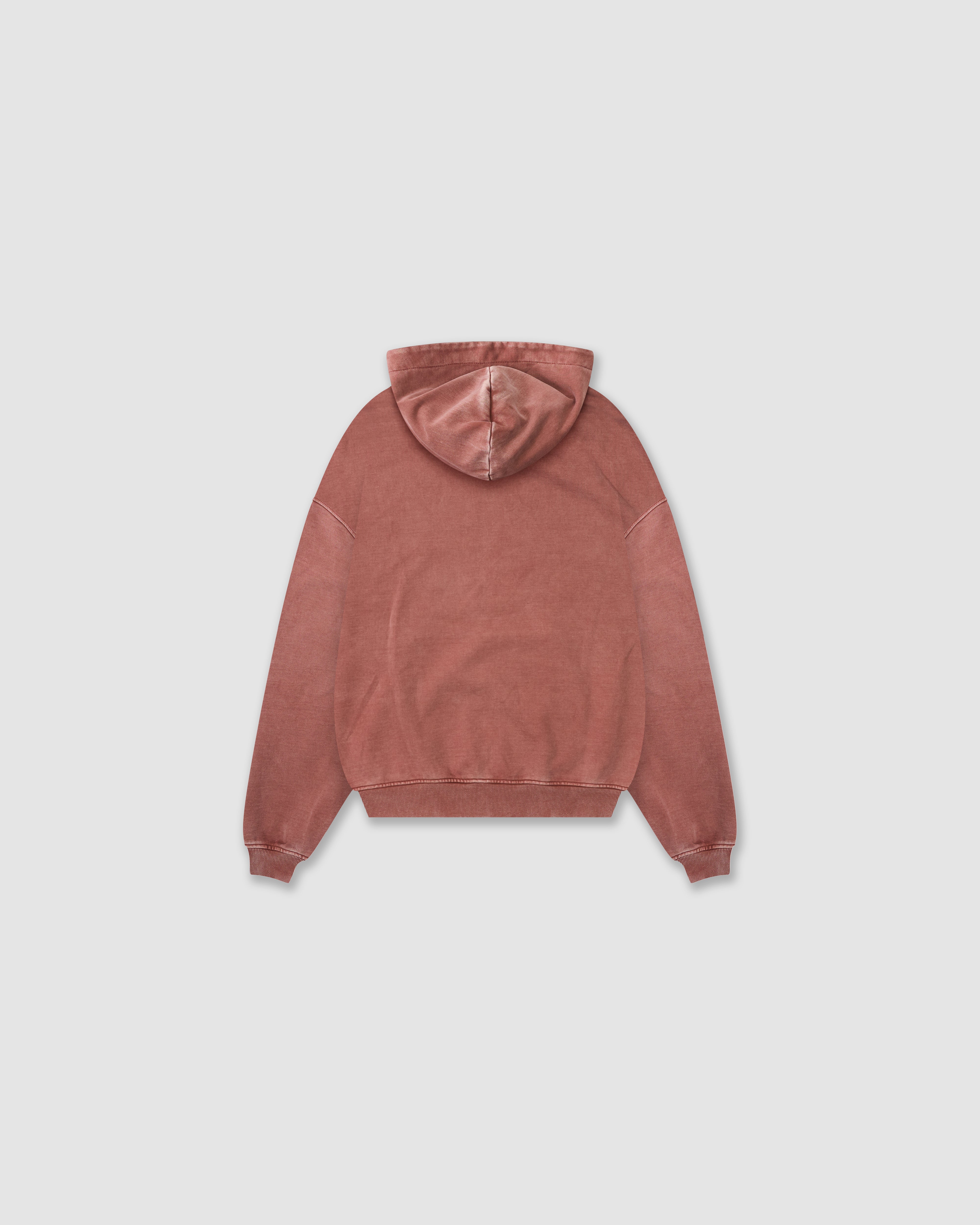 W&R Dusty Rose Boxy Hoodie