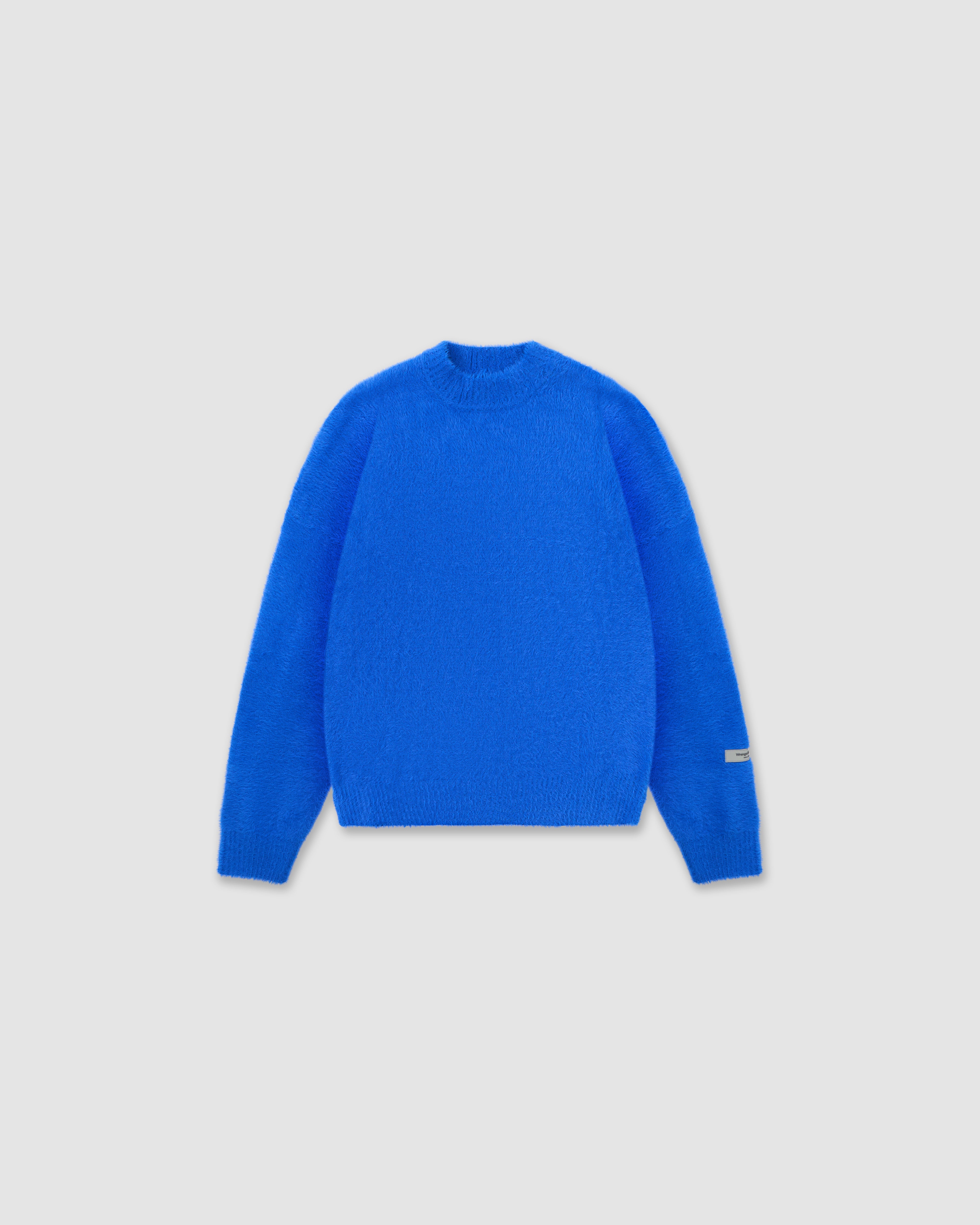 W&R Blue Cat Feather Sweater