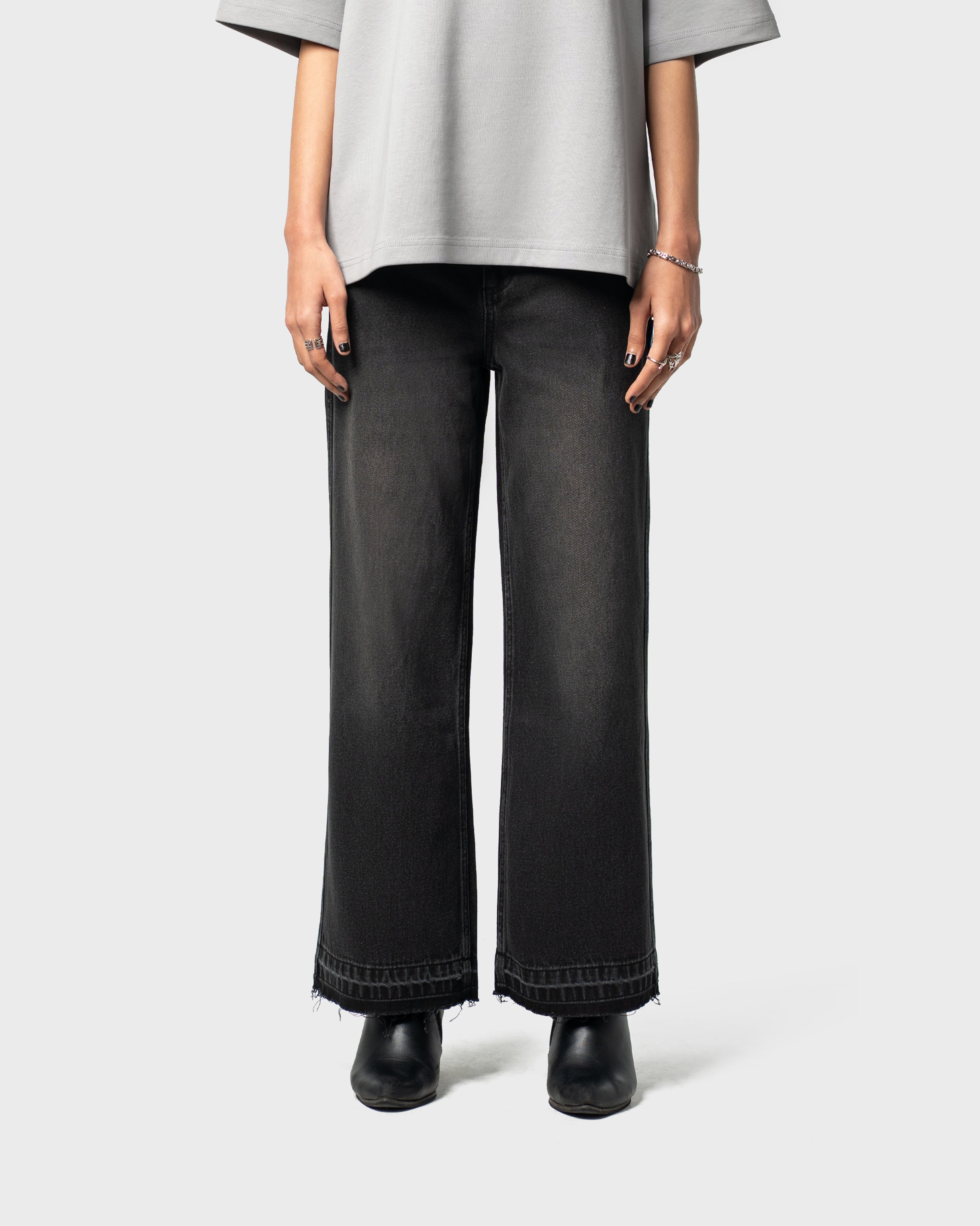 W&R Marl Baggy Pants