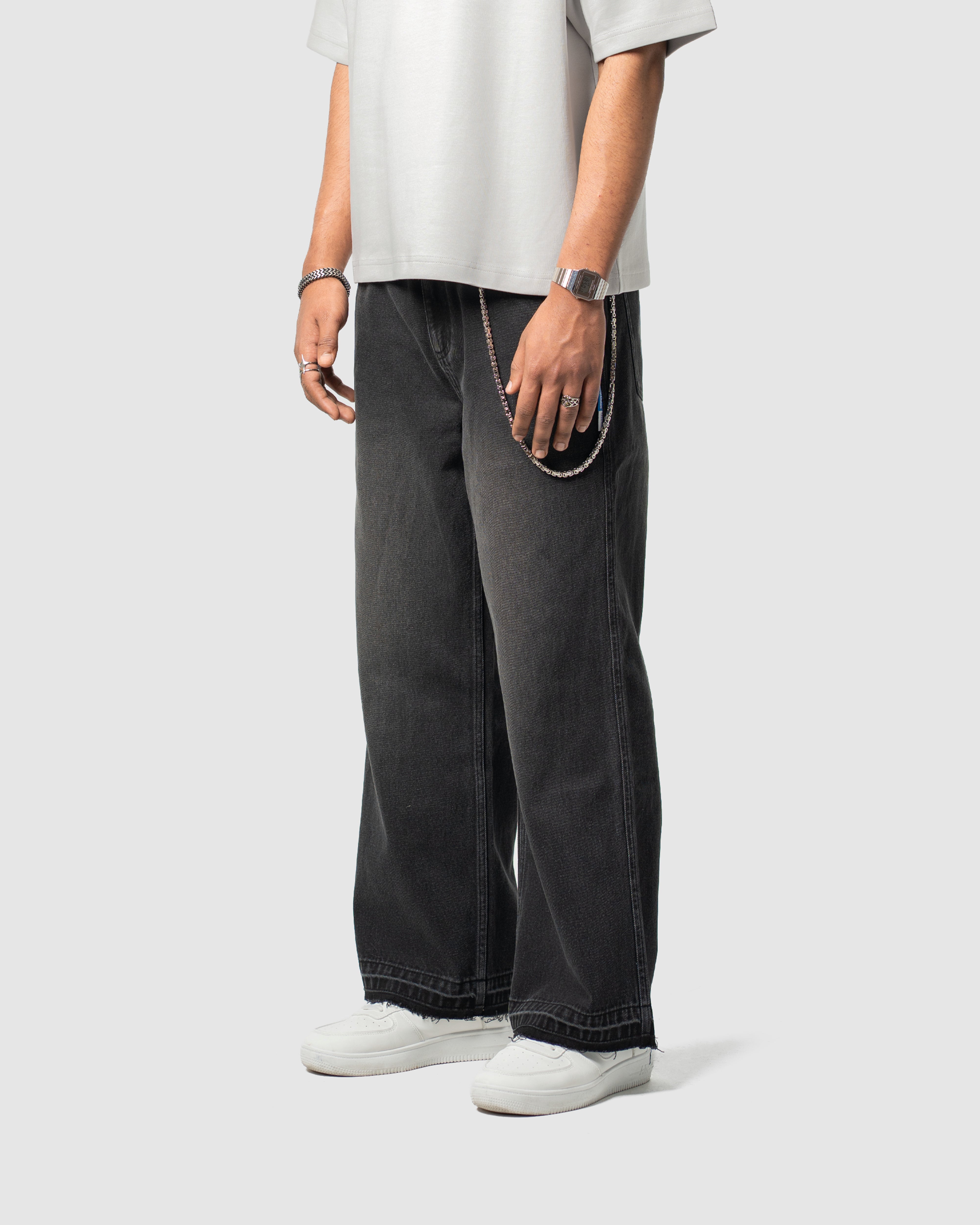 W&R Marl Baggy Pants
