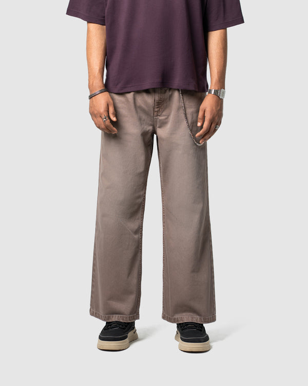 W&R Brown Baggy Pants
