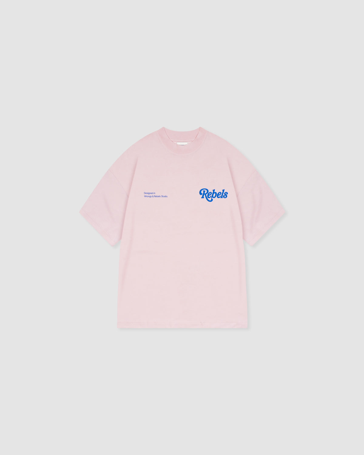 W&R Baby Pink Boxy T-Shirt