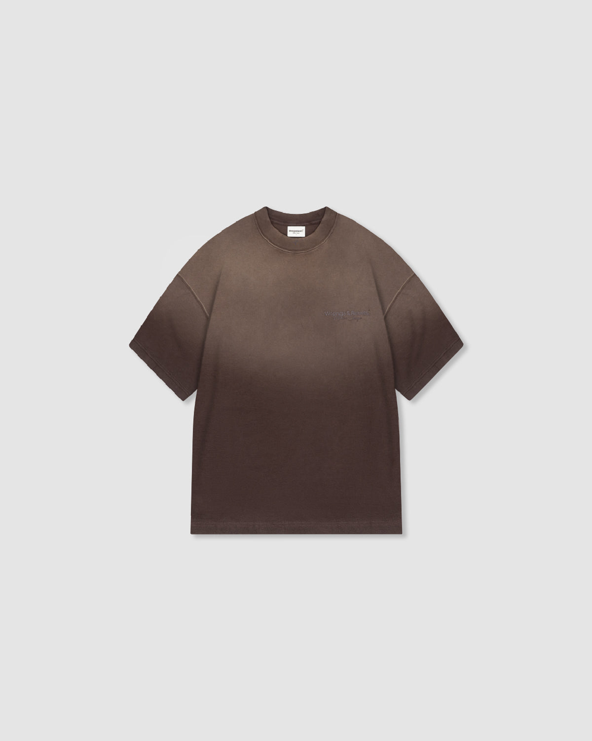W&R Light Wash Chocolate Plum T-shirt