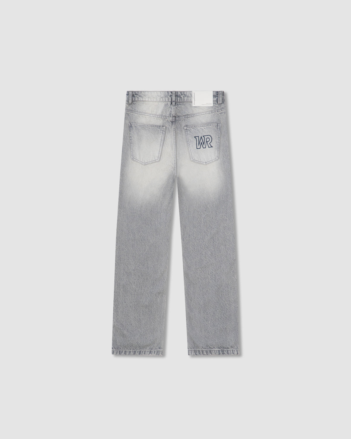 W&R Gray Straight Fit Pants