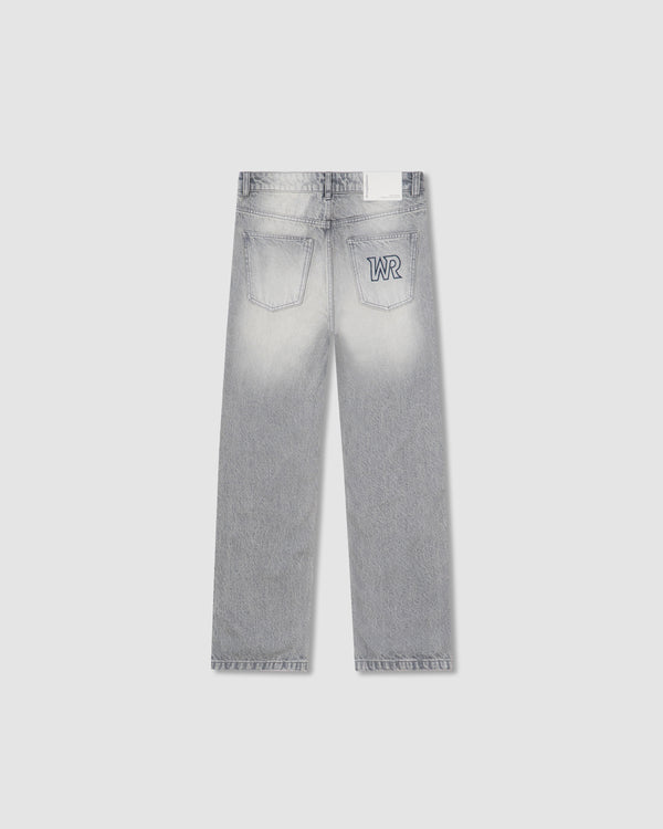 W&R Gray Straight Fit Pants