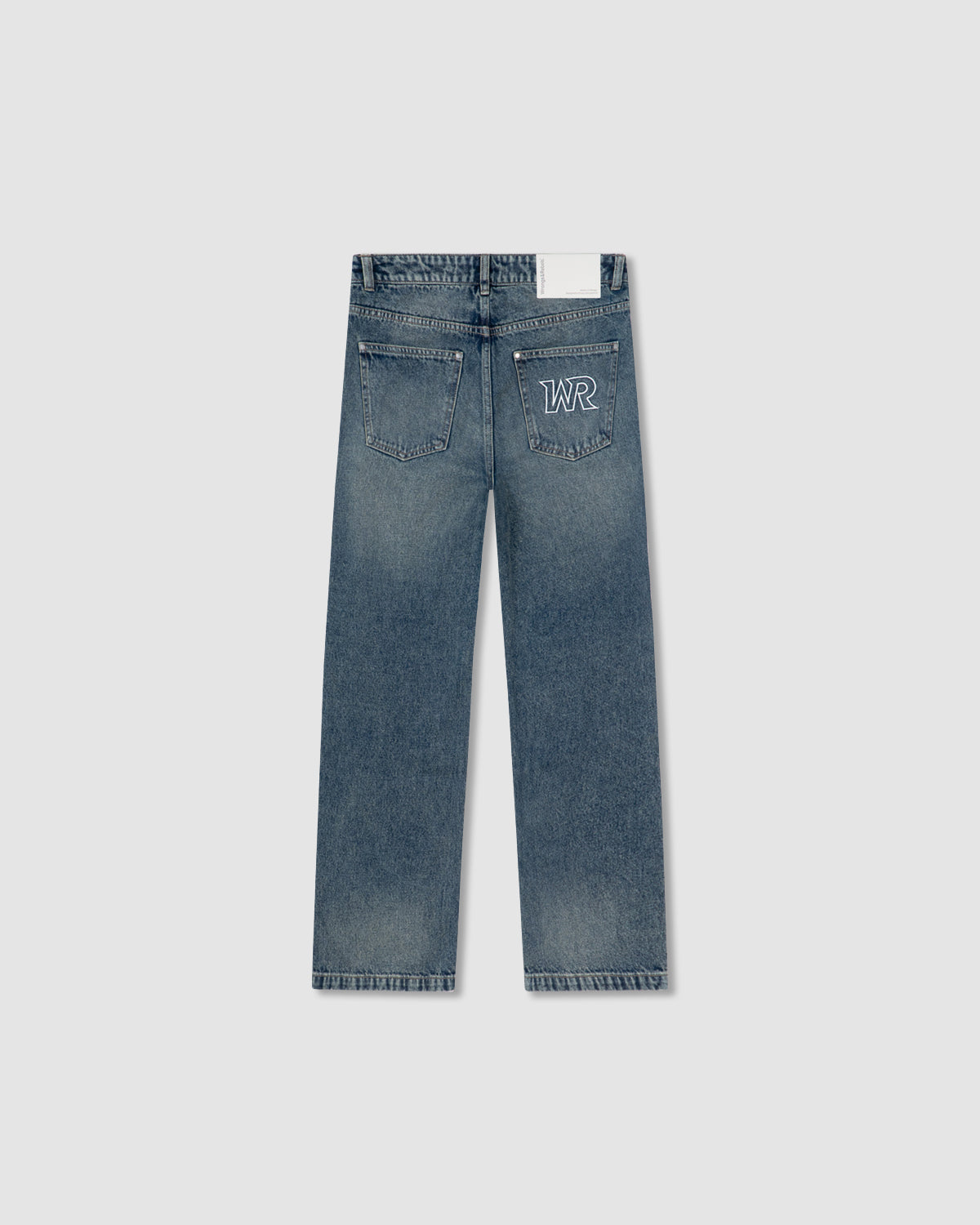 W&R Anchor Baggy Denim Pants | Vintage Blue Jeans Bangladesh
