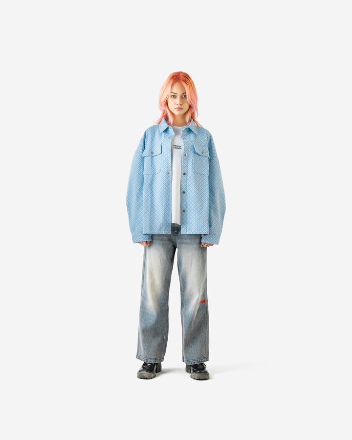W&R Cloud Dobby Shacket