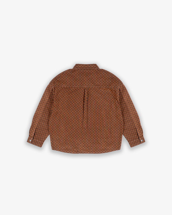 W&R Caramel Dobby Shacket