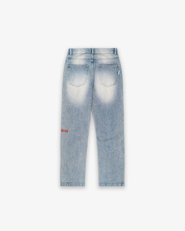 W&R Gray Fox Baggy Denim Pant