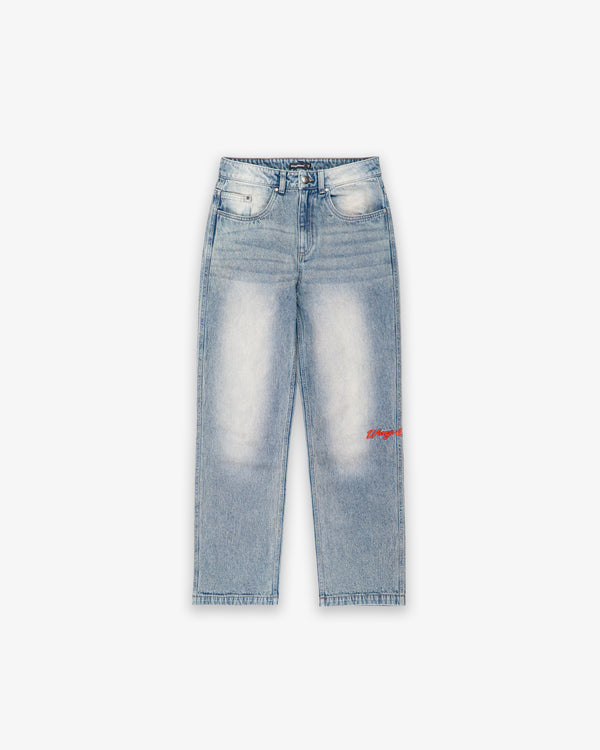 W&R Gray Fox Baggy Denim Pant