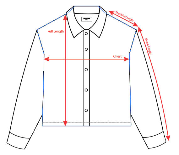 determine dress shirt size W&R Blush Check Shirt (Women)