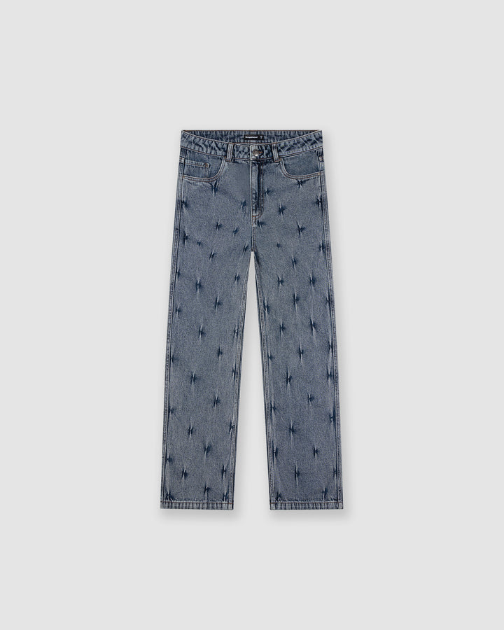 W&R Pin Stripe Baggy Pants