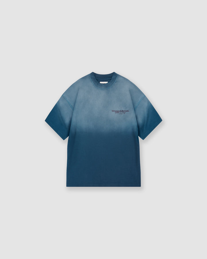 W&R Vintage Ocean Blue boxy T-shirt
