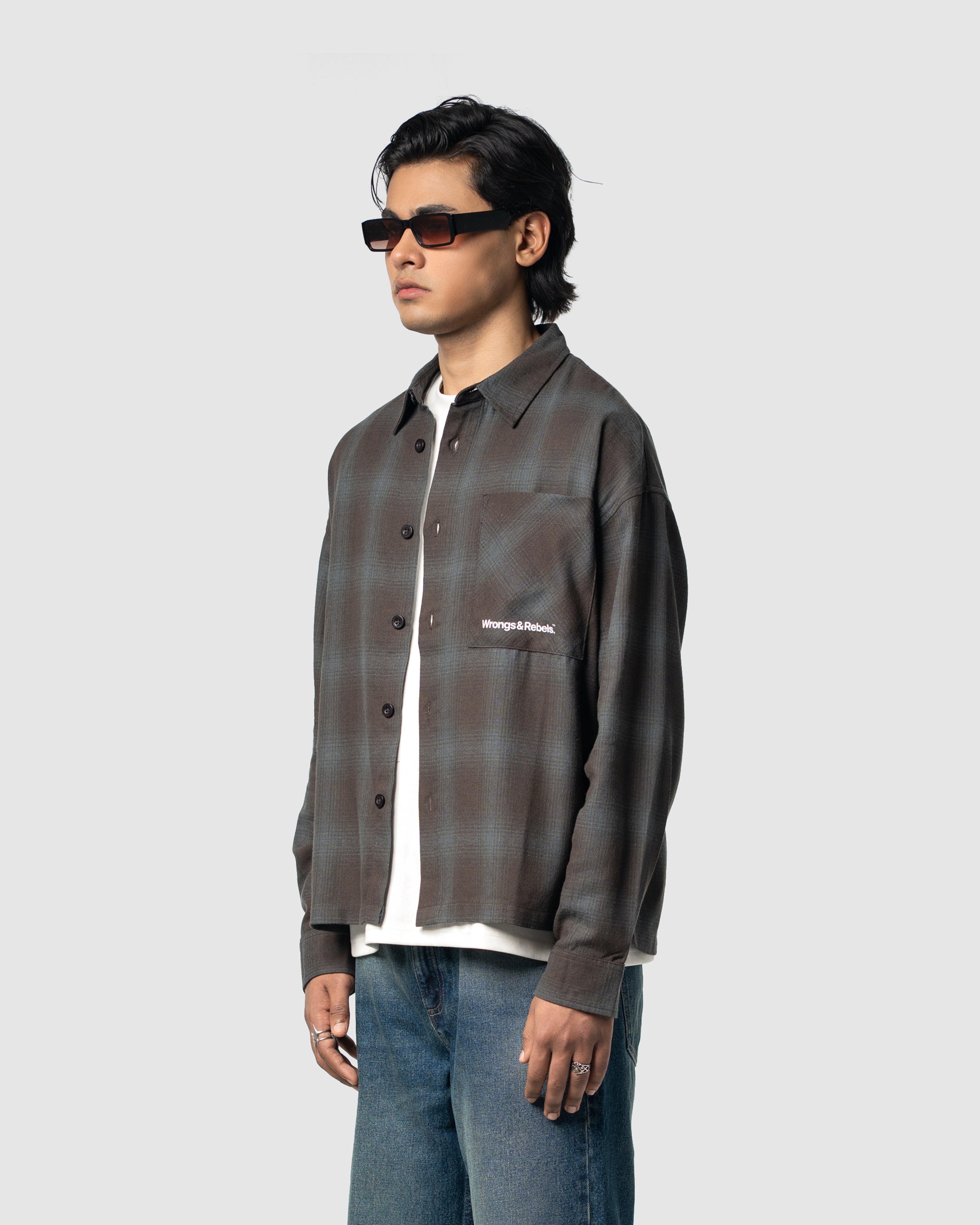 W&R Script Boxy Shirt