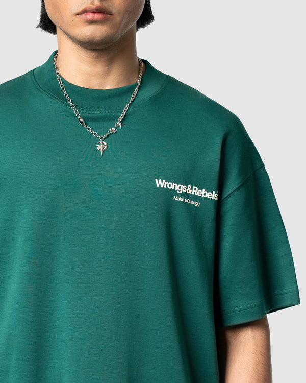 W&R Green Regular T-Shirt