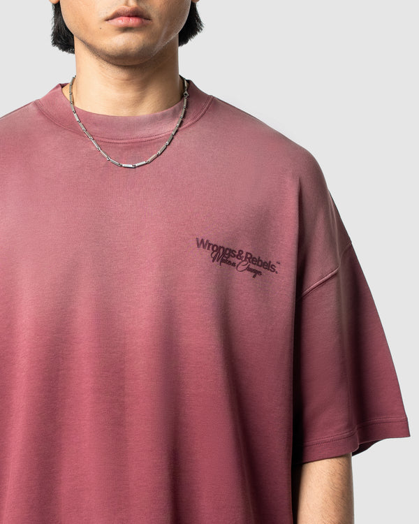W&R Light Wash Fig T-shirt