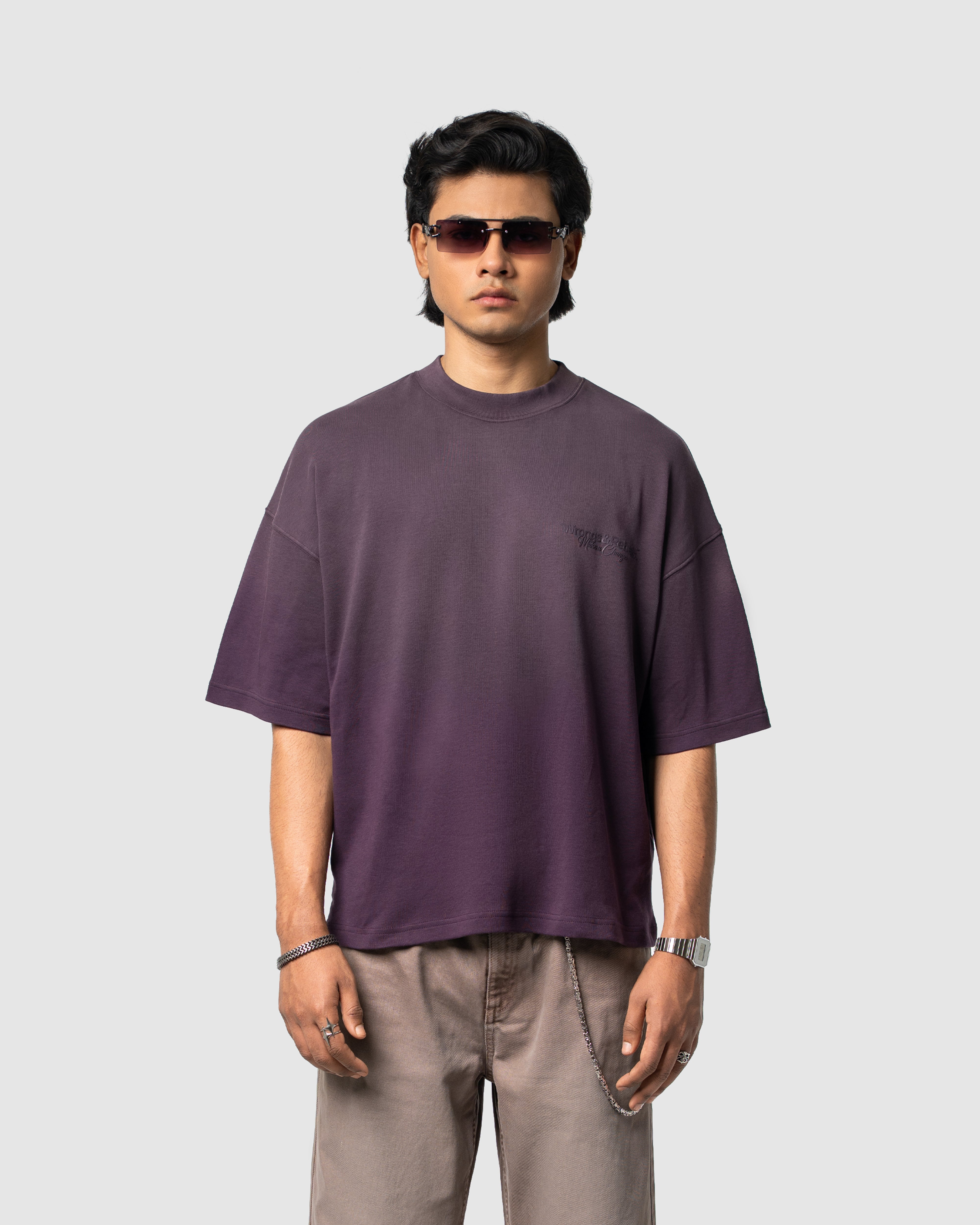 W&R Light Wash Purple T-shirt