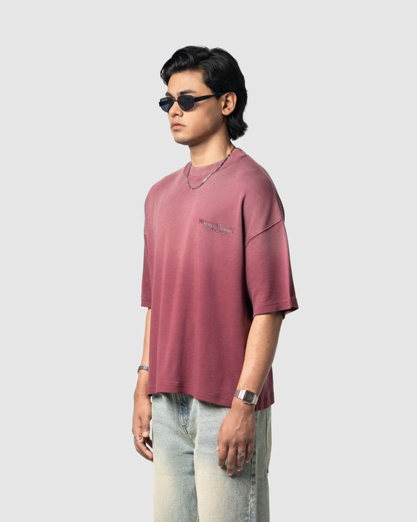 W&R Light Wash Fig T-shirt