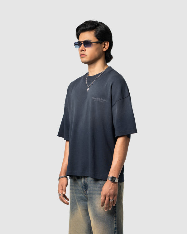 W&R Light Wash Dark Blue T-shirt