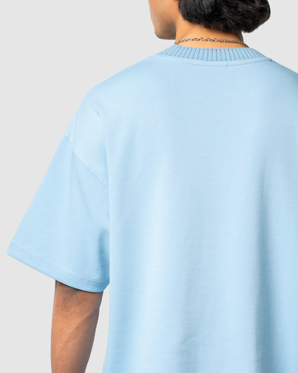 W&R Sky Knit Collar Boxy T-Shirt