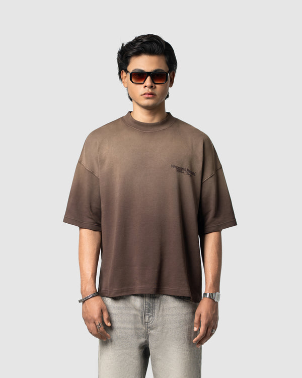 W&R Light Wash Chocolate Plum T-shirt