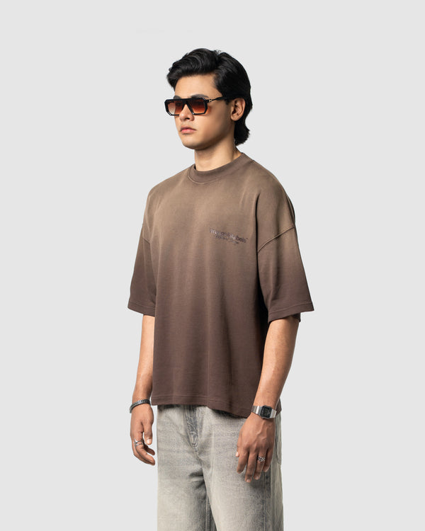 W&R Light Wash Chocolate Plum T-shirt