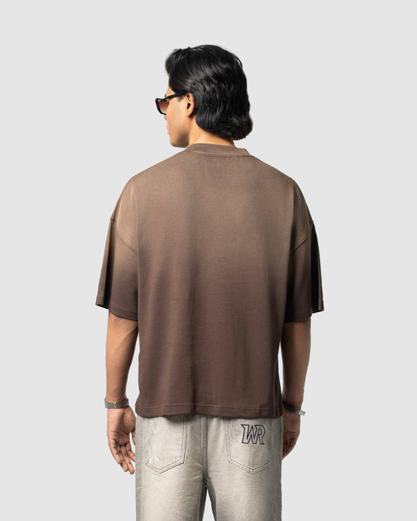W&R Light Wash Chocolate Plum T-shirt