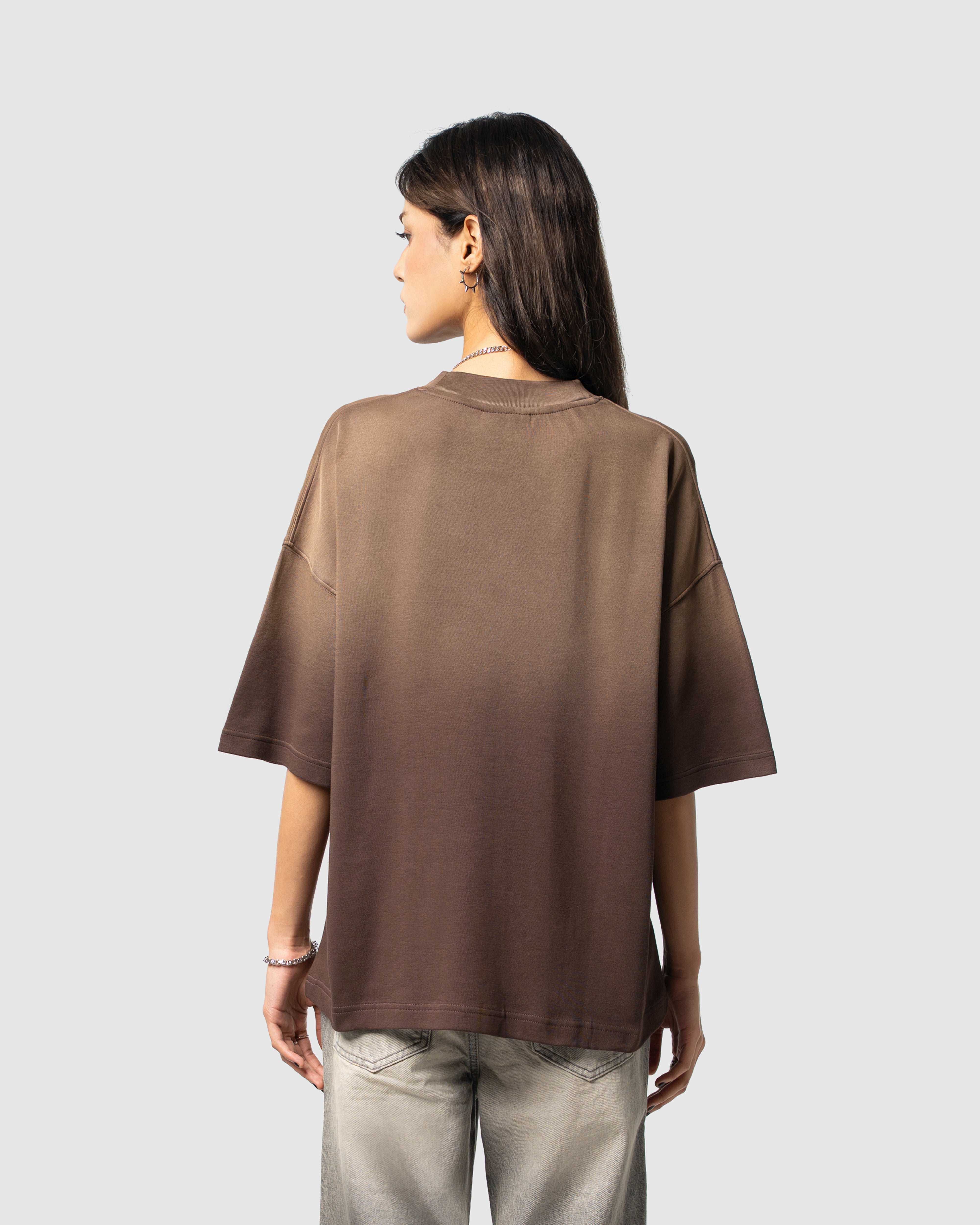 W&R Light Wash Chocolate Plum T-shirt