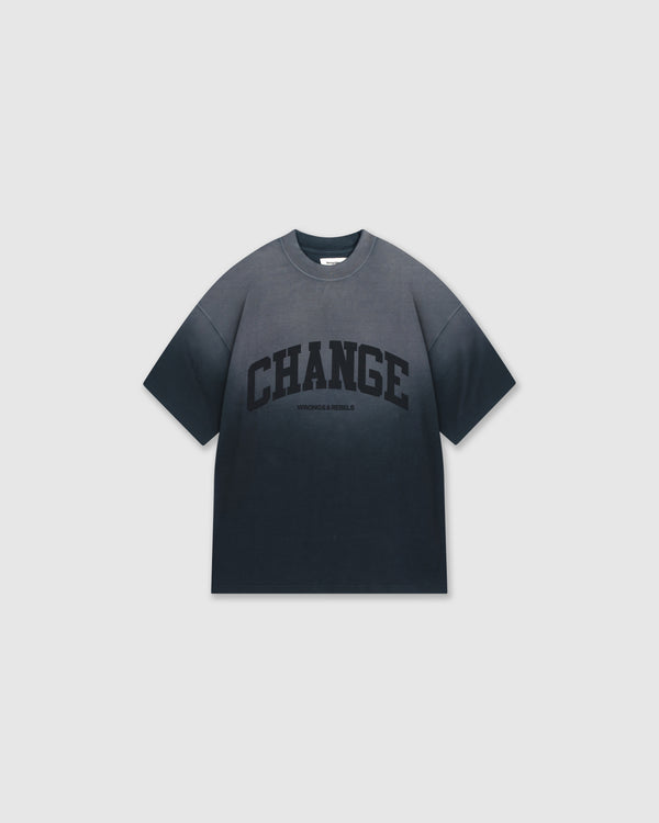 W&R Pencil Black Boxy T-Shirt